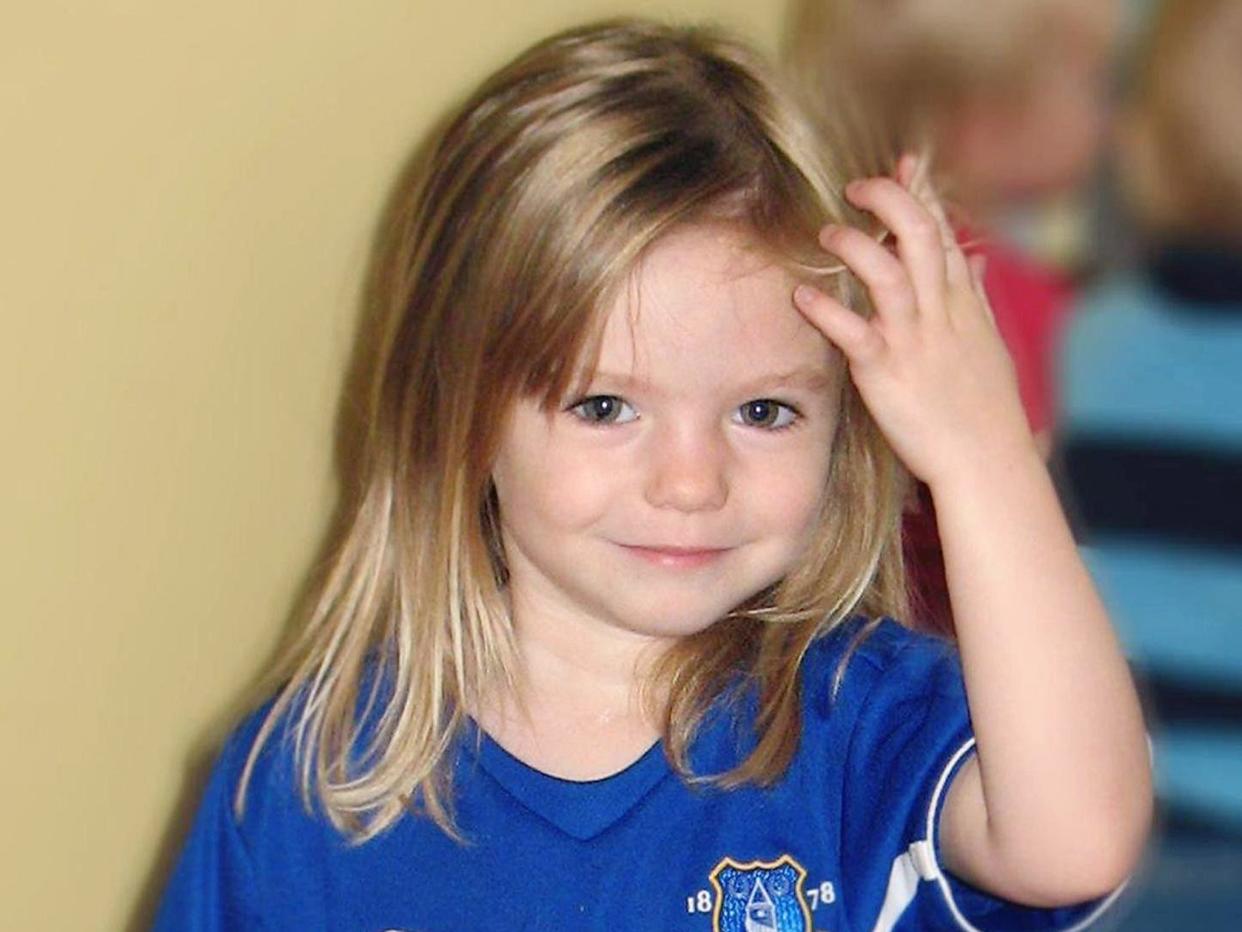 Madeleine McCann: Family handout/PA Wire