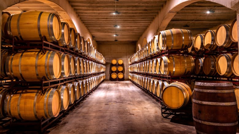 brandy barrels for aging 