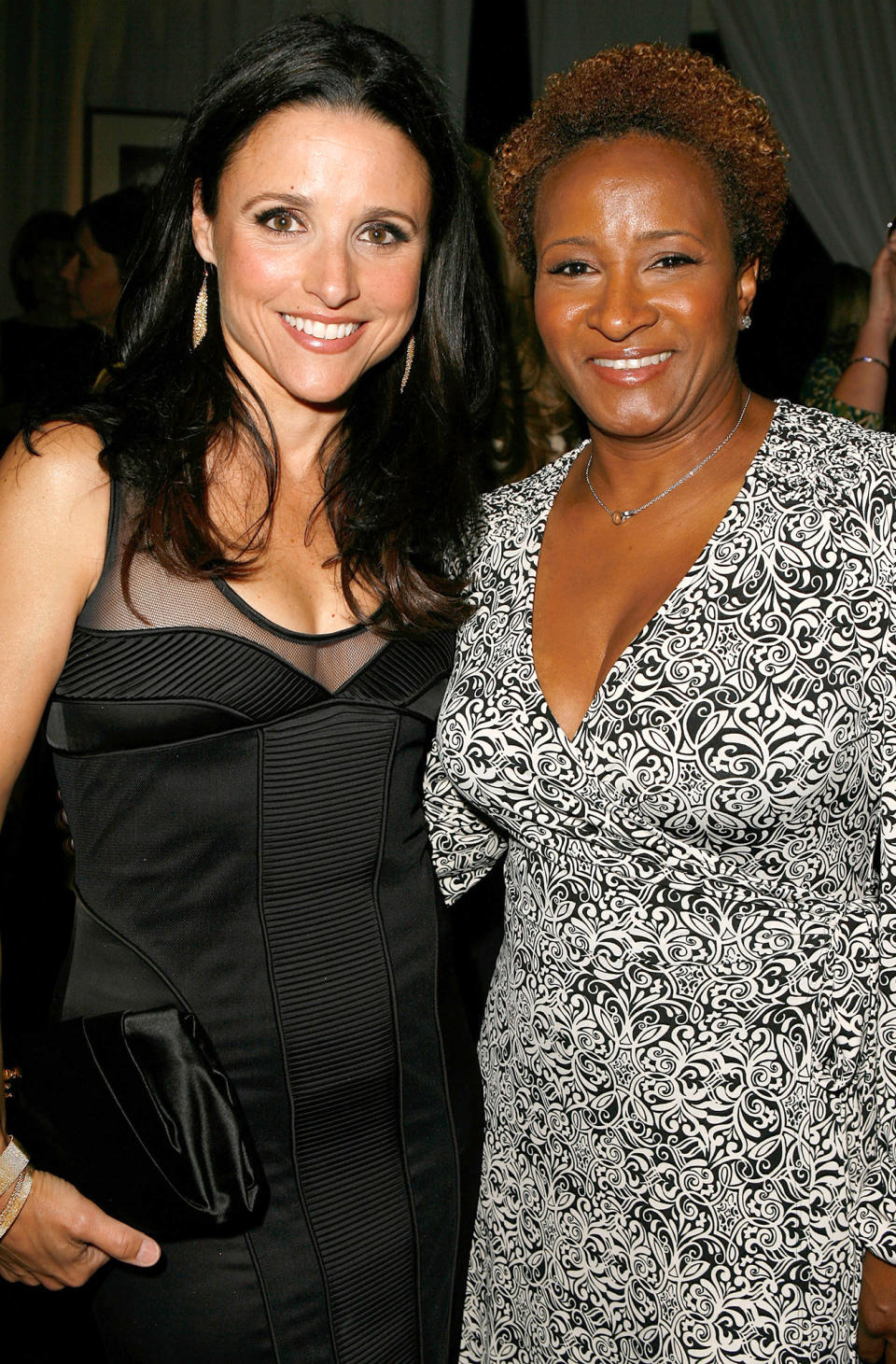 <p><b>"She is just an incredible woman … She knows that it will do a lot of good for a lot of people."</b> — Wanda Sykes, on<span> Julia Louis-Dreyfus' decision to reveal her breast cancer diagnosis</span>, to PEOPLE</p>