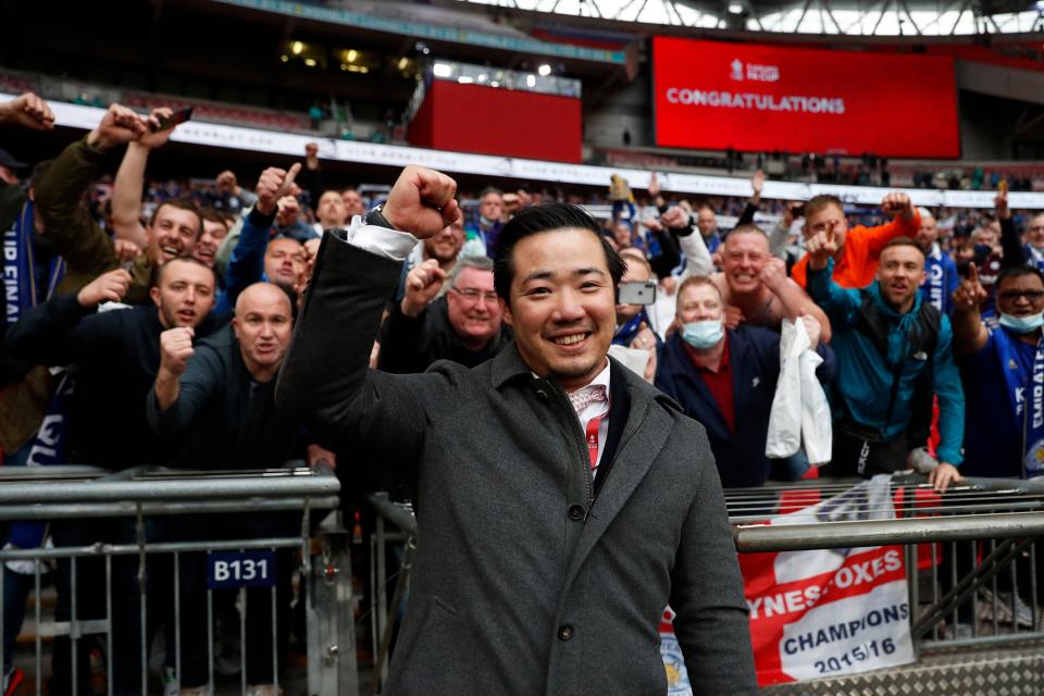 Leicester City's chairman Aiyawatt SrivaddhanaprabhaPOOL/AFP via Getty Images