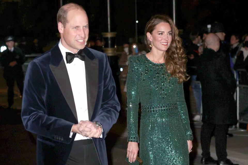Chris Jackson/Getty Prince William and Princess Kate at the Royal Variety Performance in 2021