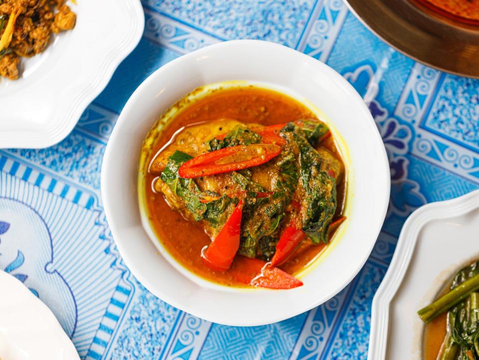 Southern Thai curries like this chicken version are a delight of spicy curry pastes and interesting herbs (Luke Farrell)