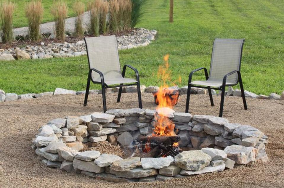 Warm Up the Yard With a DIY Fire Pit