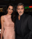 <p>After decades as Hollywood's most notorious bachelors, Clooney met his match in British human rights attorney Amal Alamuddin. The pair wed in 2014 and welcomed twins, Ella and Alexander, in 2017. <em>(Image via Getty Images)</em></p> 