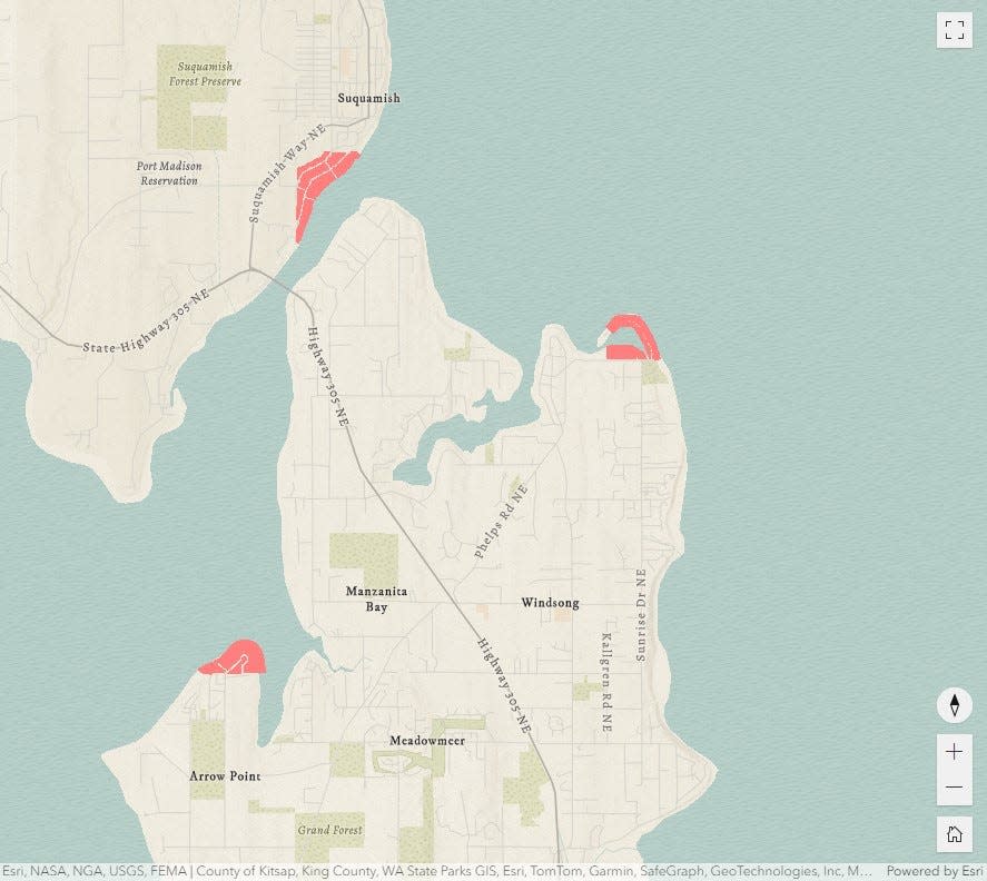 The UW research team identifies deeds of properties in Suquamish and the north side of Bainbridge Island that contain racial restrictions between the 1920s and 1940s.