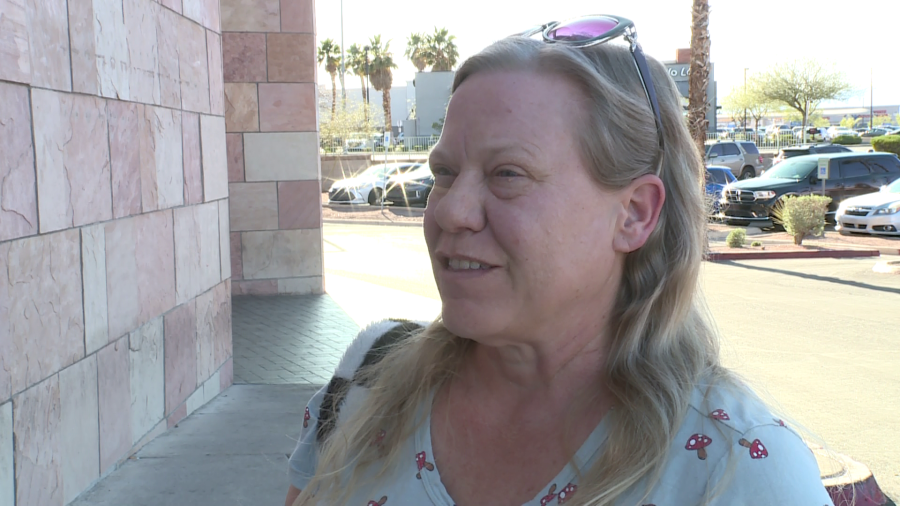 <em>Several Nevada DMV customers such as Monica Souza spoke with 8 News Now about the announced shift and each said they thought the office relocation would block a community resource. (KLAS)</em>