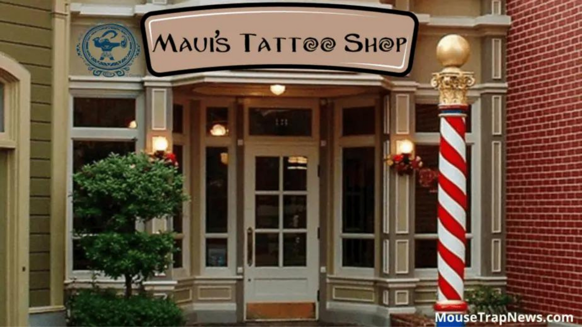 The outside of a store says "Maui