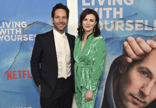 Paul Rudd, left, and Aisling Bea 