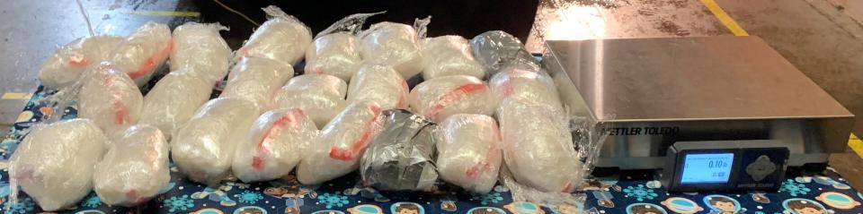 Meth hidden in candles sent from Mexican cartel CJNG to the West Coast.