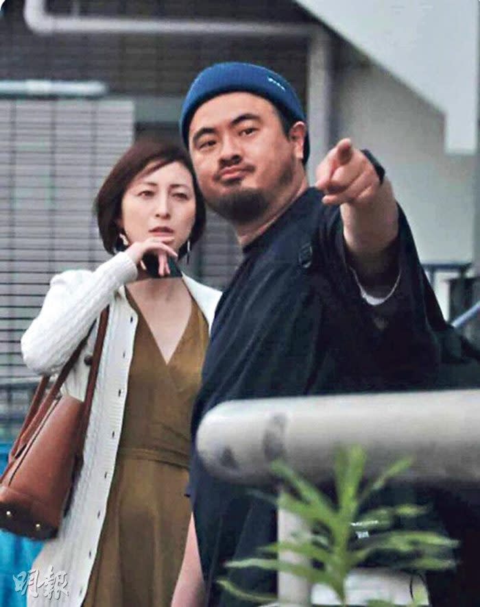 Ryoko and Shisaku Toba were seen together at a hotel last month