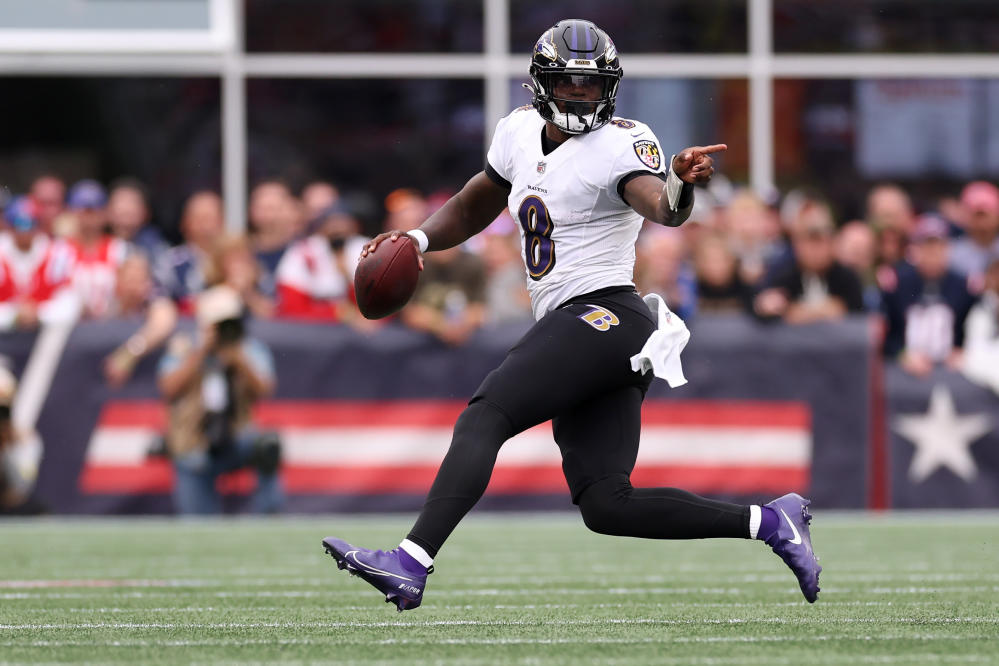 I play Lamar Jackson ball': How the Ravens built the NFL's scariest offense  - The Athletic