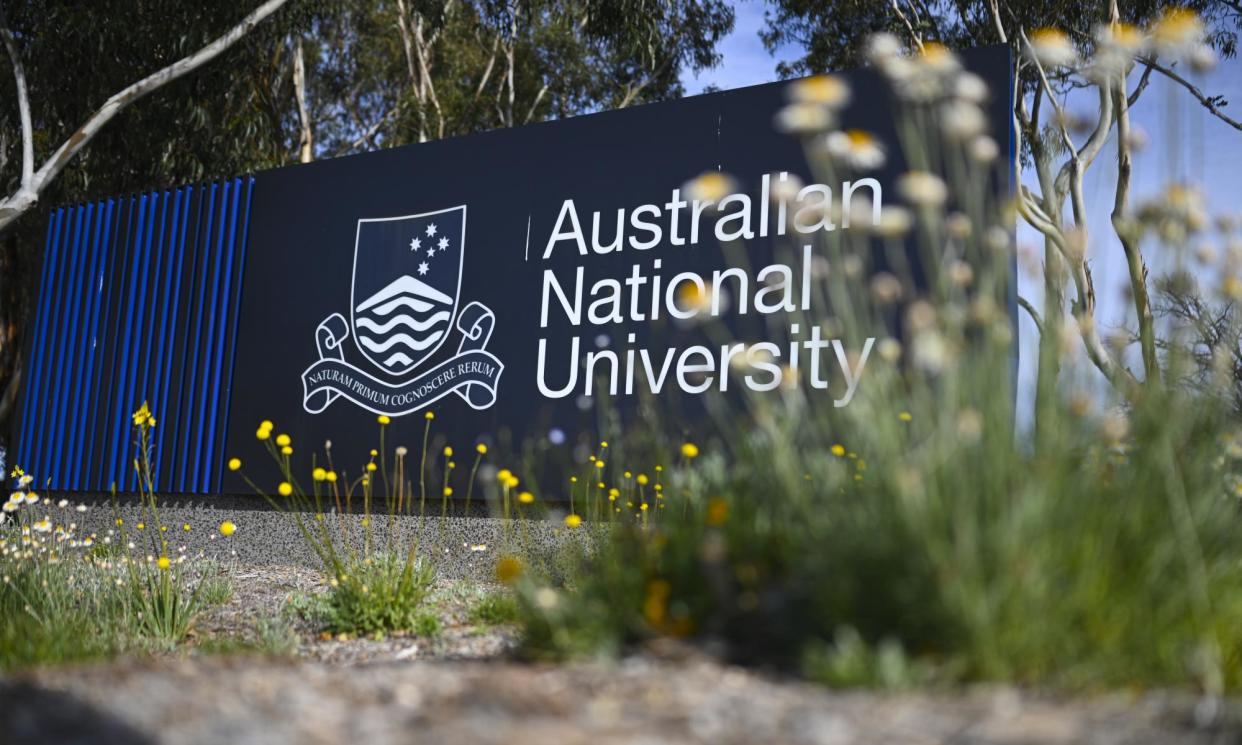<span>A student has been suspended from the Australian National University after saying Hamas deserves 'unconditional support’.</span><span>Photograph: Lukas Coch/AAP</span>