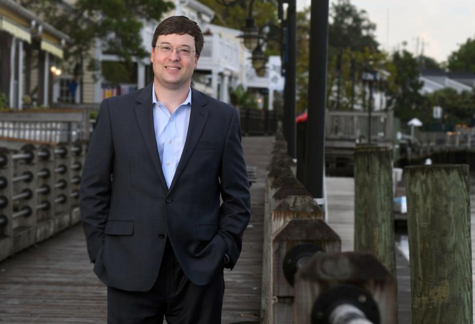 A StarNews file photo shows Dane Scalise as he stands along the Riverwalk in downtown Wilmington, N.C.