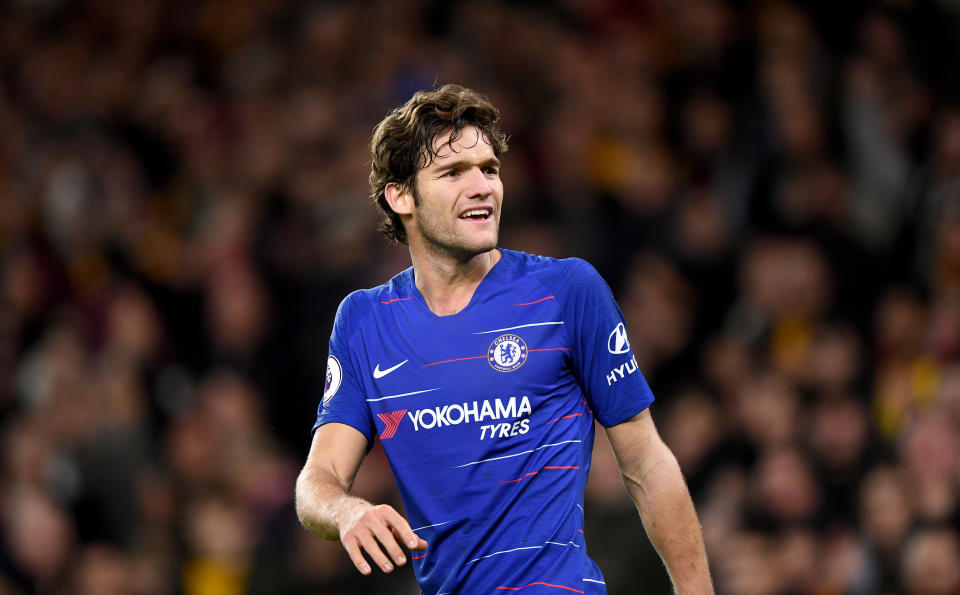Chelsea fans have appeared to turn on fullback Marcos Alonso