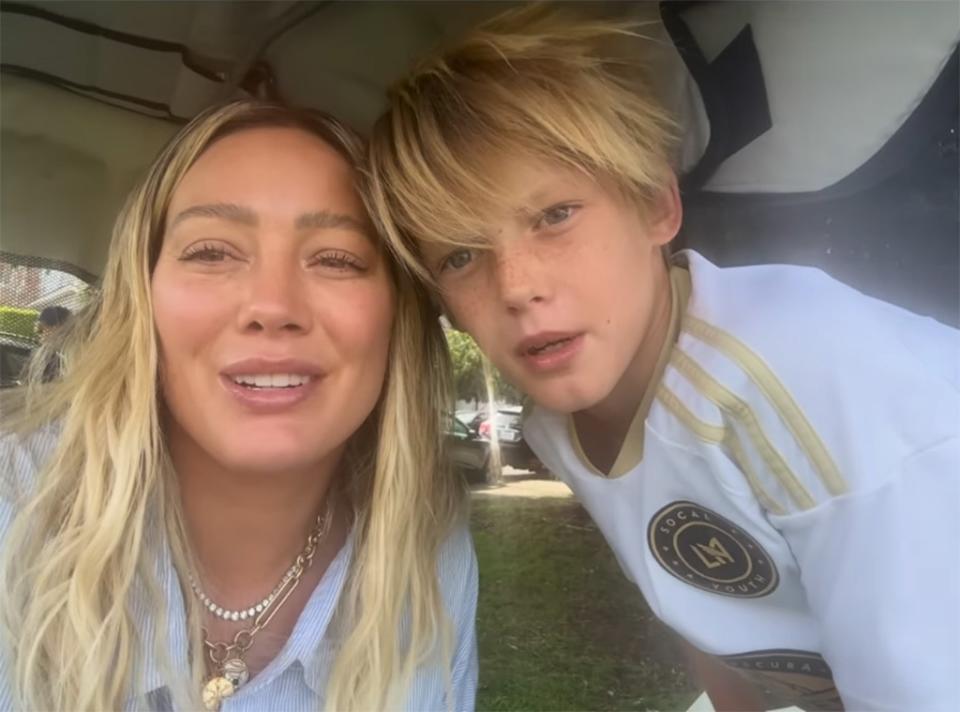 Hilary Duff, Luca Comrie