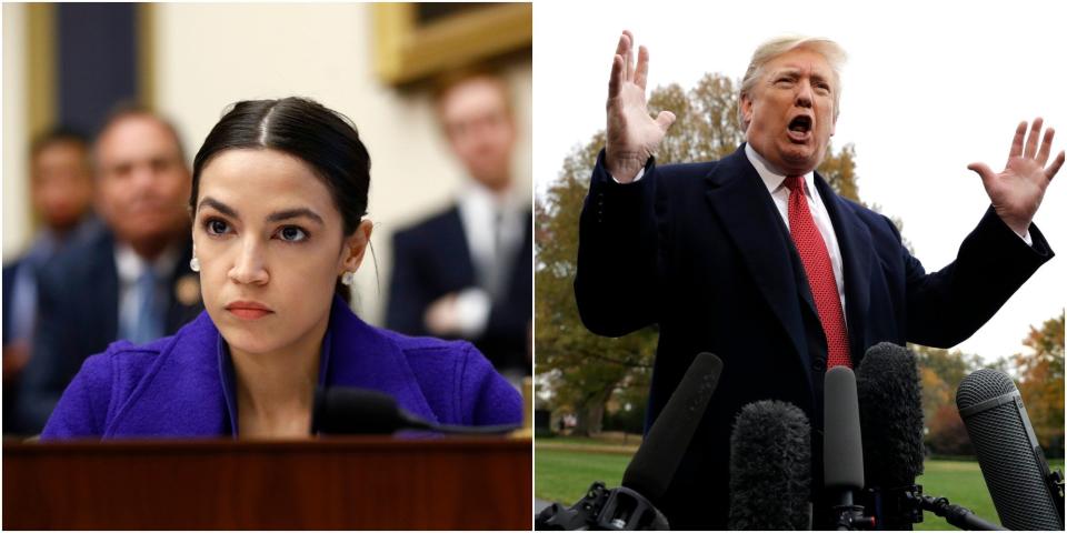 aoc trump