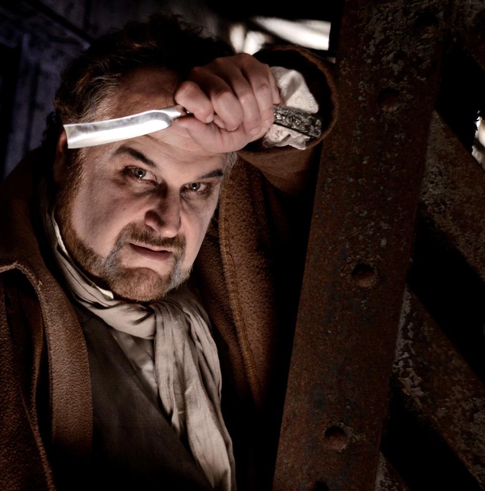 The Monticello Opera House opens "Sweeney Todd: The Demon Barber of Fleet Street," by Stephen Sondheim and Hugh Wheeler, opening on Friday, May 17, 2024.