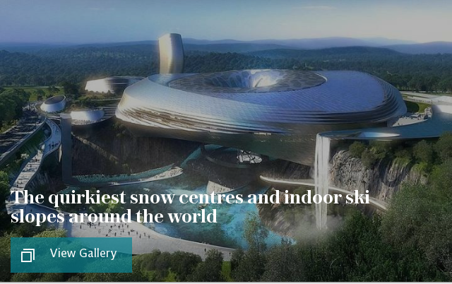 The coolest snow centres and indoor ski slopes