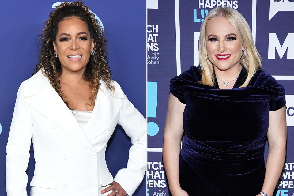 Sunny Hostin and Meghan McCain