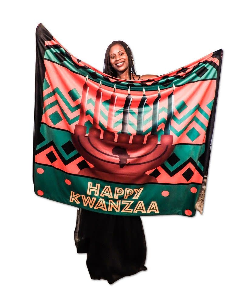 12) Kwanzaa Learning Blanket