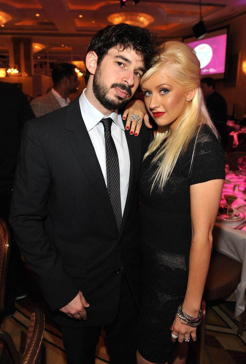 Christina Aguilera and Jordan Bratman