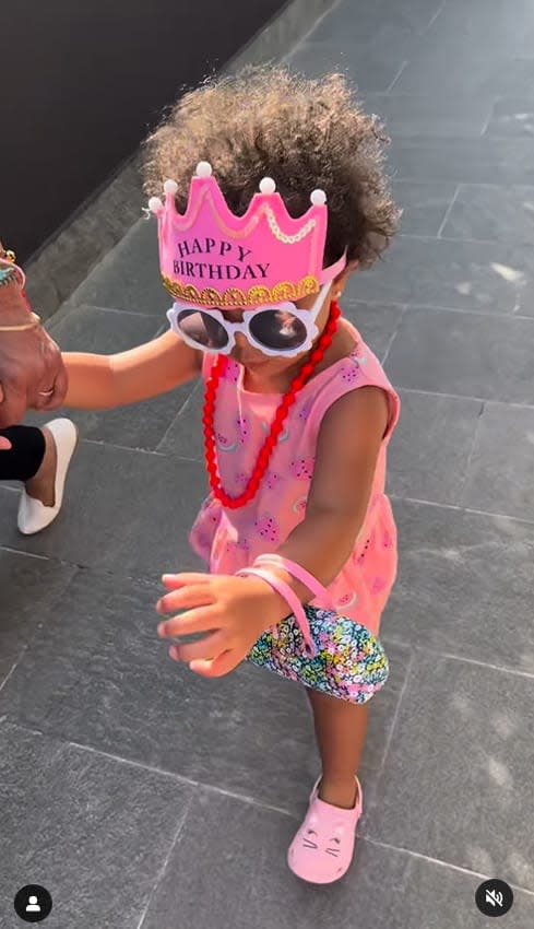 Zoe, la hija de Beatriz Luengo y Yotuel cumple dos años