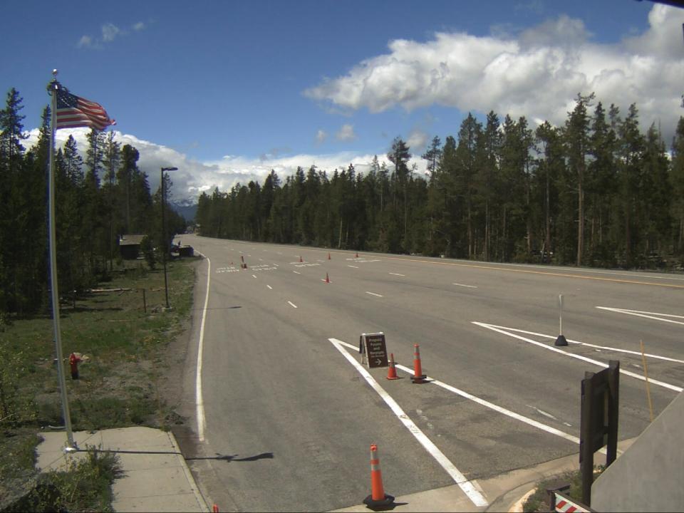 Entrances to Yellowstone National Park have been closed (AP)