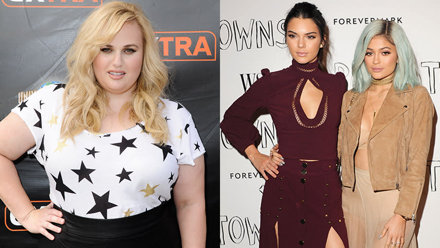 <p>Rebel Wilson slams Kendall and Kylie Jenner</p>