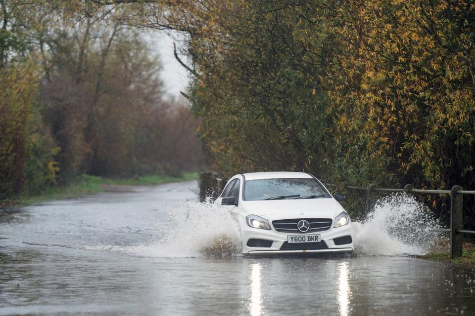 Rainfall for the season was also well above average. File picture (PA)