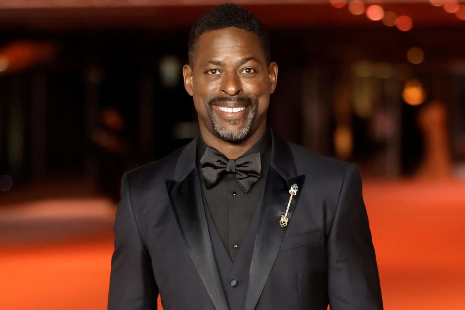 <p>Kevin Winter/WireImage</p> Sterling K. Brown is pictured attending the 3rd Annual Academy Museum Gala at Academy Museum of Motion Pictures on December 03, 2023 in Los Angeles, California.