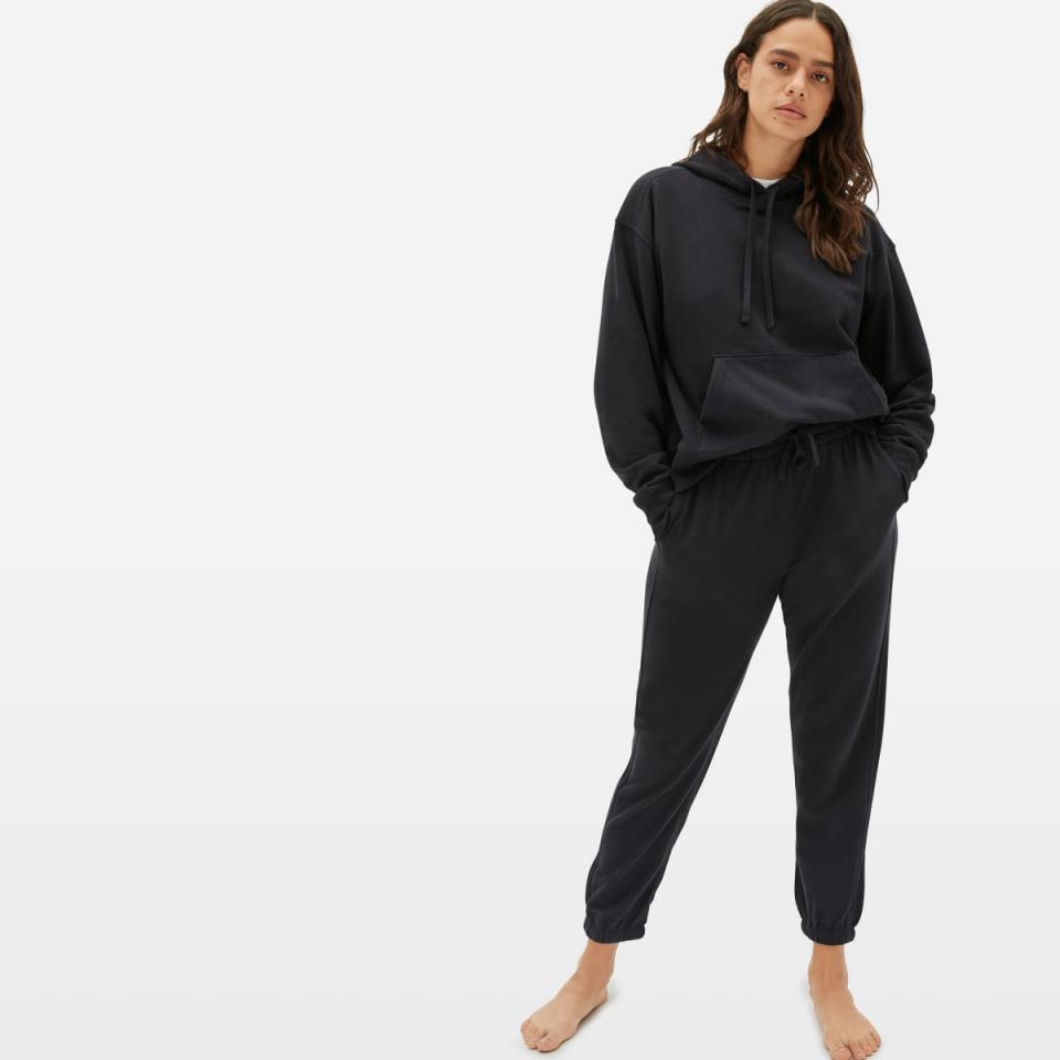 Everlane's The Lightweight French Terry Hoodie. (Image via Everlane)