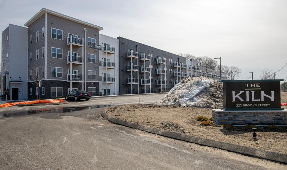 The Kiln is a 111-unit apartment complex on Brooks Street.