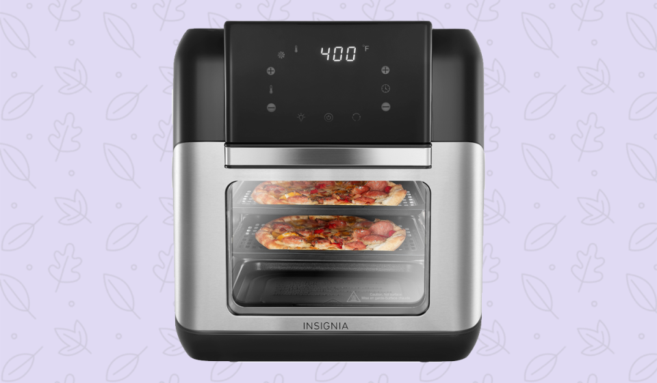 An air fryer is without question the best way to reheat pizza. (This one can also bake it for you.) (Photo: Best Buy)