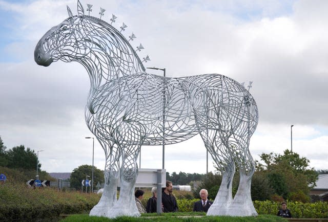 Royal visit to Lanarkshire