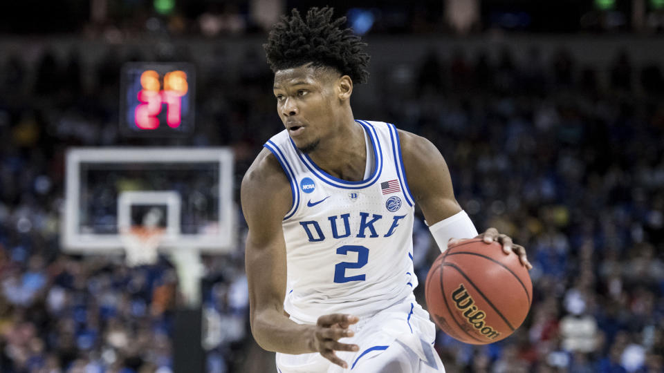 Cam Reddish believes he'll have a chance to showcase his skills in the NBA. (AP)