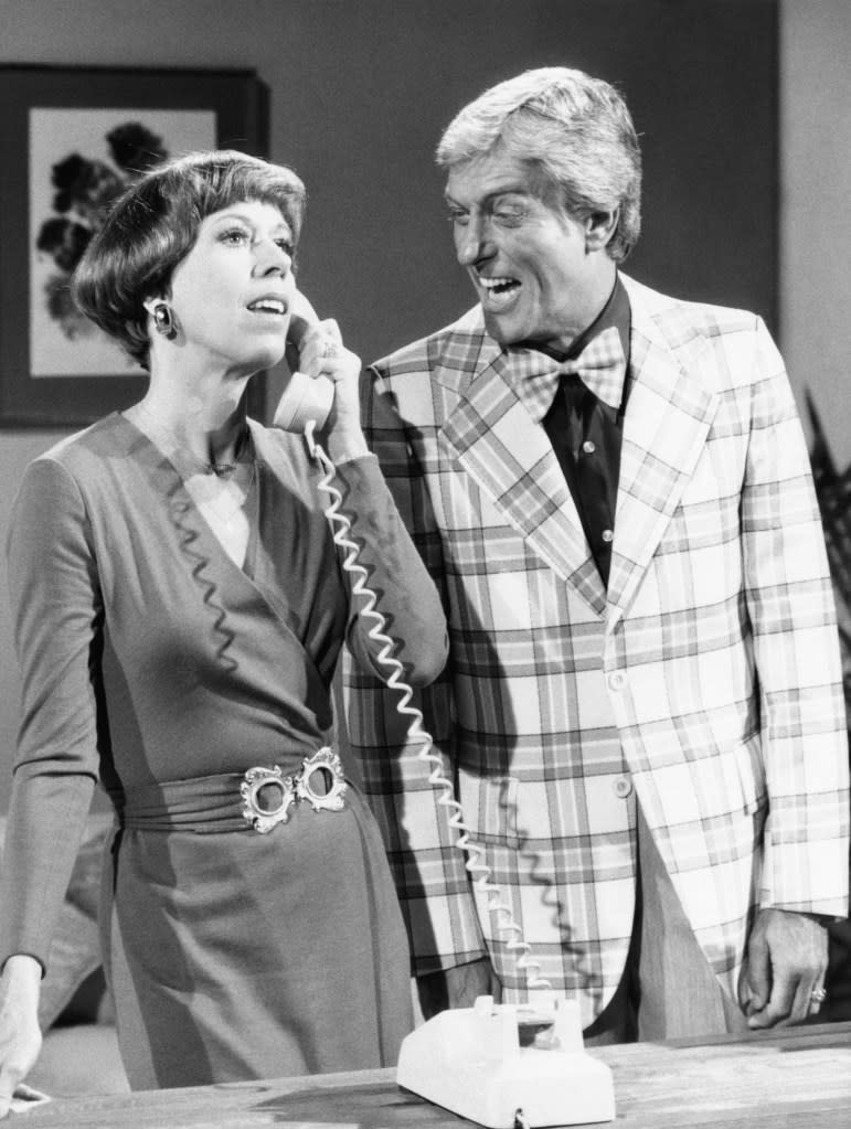 Carol Burnett and Dick Van Dyke on “The Carol Burnett Show.” ©CBS/Courtesy Everett Collection