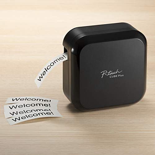 10) Brother P-Touch Cube Plus PT-P710BT Versatile Label Maker with Bluetooth Wireless Technology
