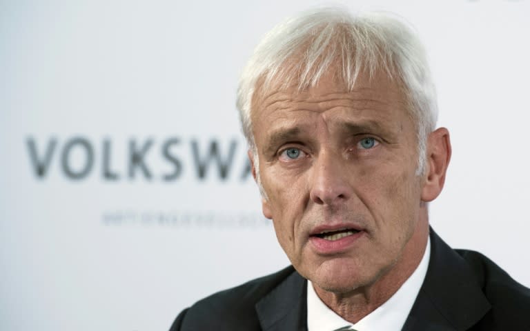 Matthias Mueller, newly appointed CEO of German car maker Volkswagen says the recall of diesel cars affected by the pollution cheating scandal could start by January 2016