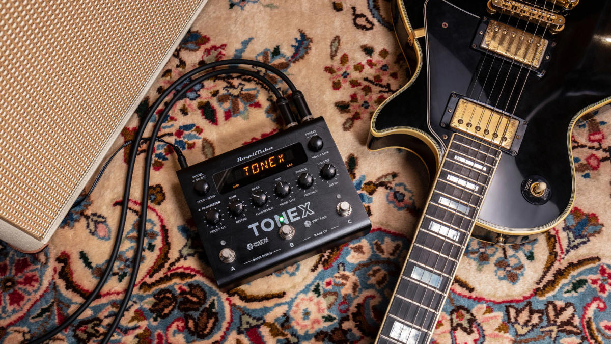 IK Multimedia ToneX Pedal puts AI powered guitar rig modeling at