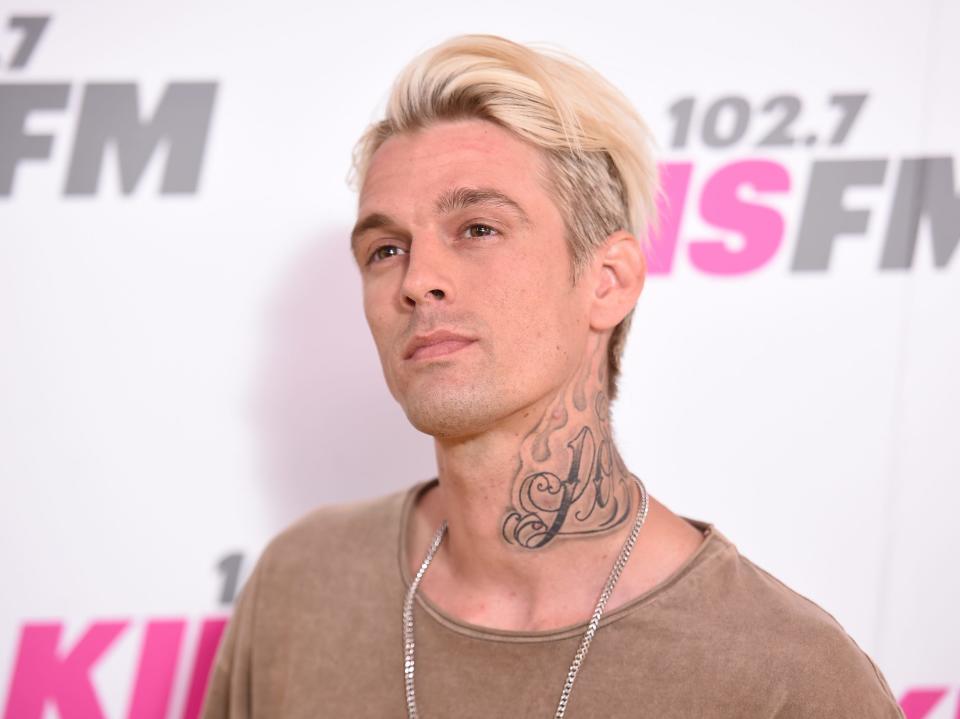 Aaron Carter in 2017.