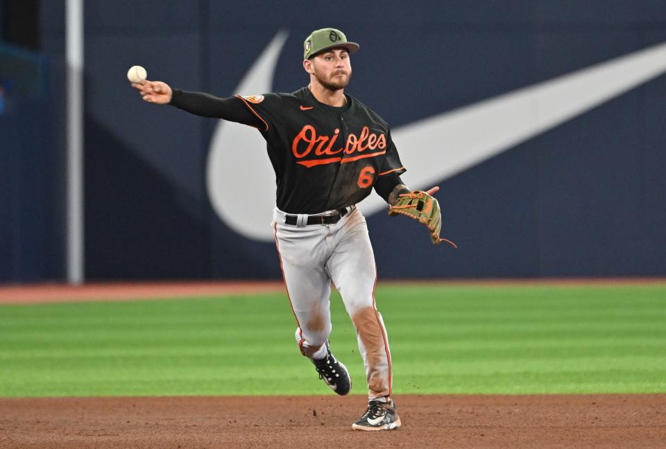 A natural shortstop, new Brewer Joey Ortiz got experience at second base and third base with the Orioles.