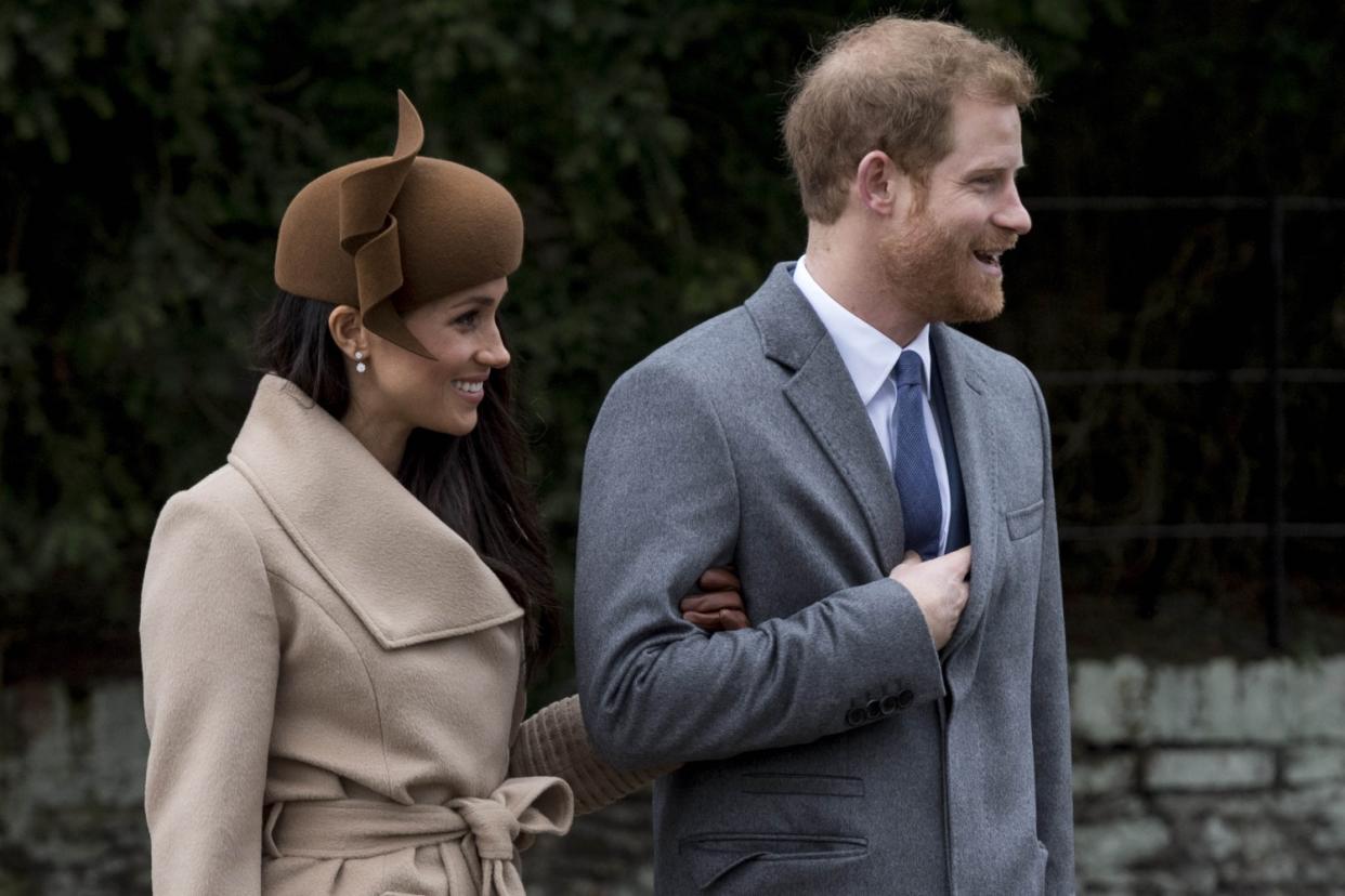 Meghan Markle und Prinz Harry sind bereits ein eingespieltes Team. (Bild: AP Photo)