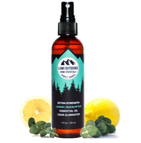 best odor eliminators -Lumi Outdoors Natural Shoe Deodorizer Spray