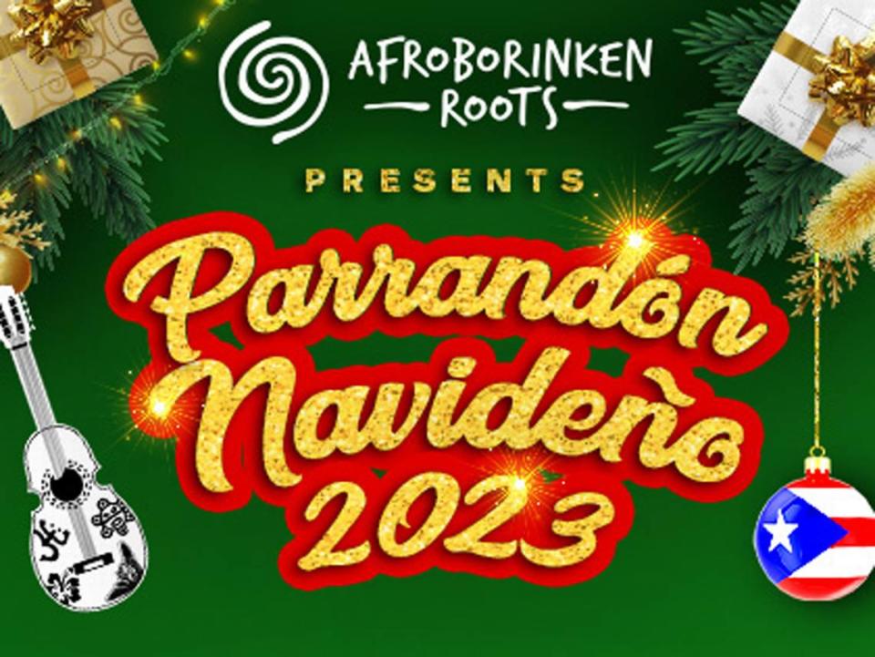 Para mantener la alegría del comienzo de la navidad Afro Borinken Roots les trae el 2ndo Parrandón Navideño en el Teatro Trail.