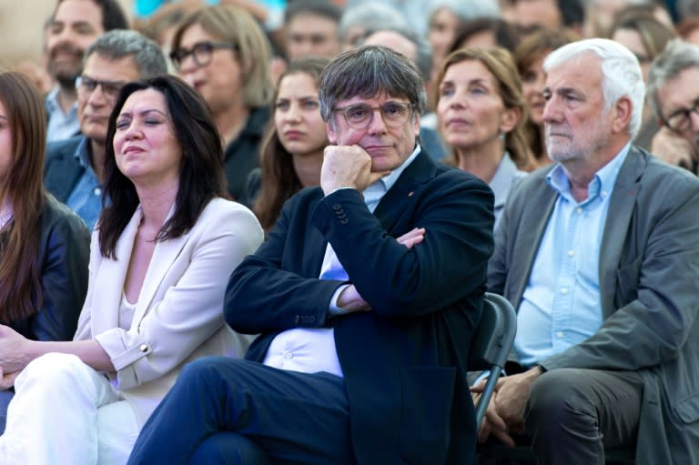 Der frühere katalanische Regionalpräsident Carles Puigdemont hat Berufung gegen die Entscheidung des obersten Gerichts in Spanien eingelegt, ihm keine Amnestie zu gewähren. (Matthieu RONDEL)