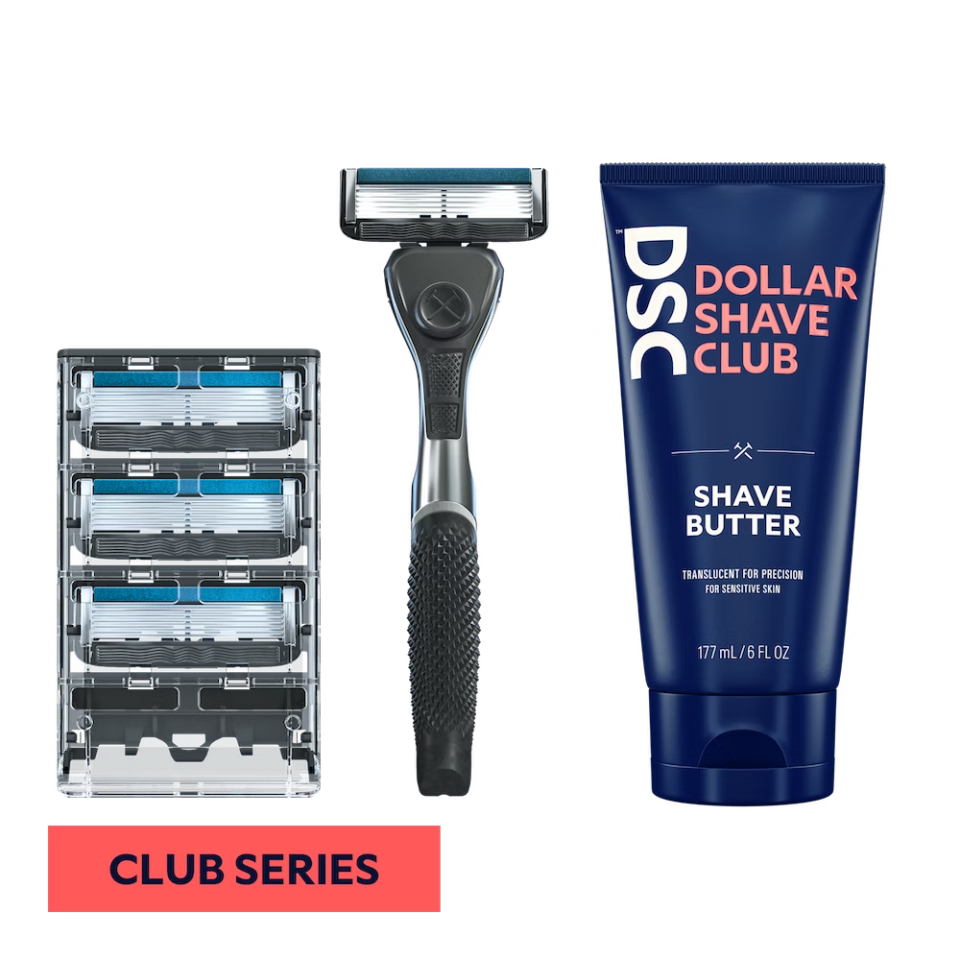 Dollar Shave Club Buttery Starter Kit; shaving kit for men, shave kit for men, shaving gift set