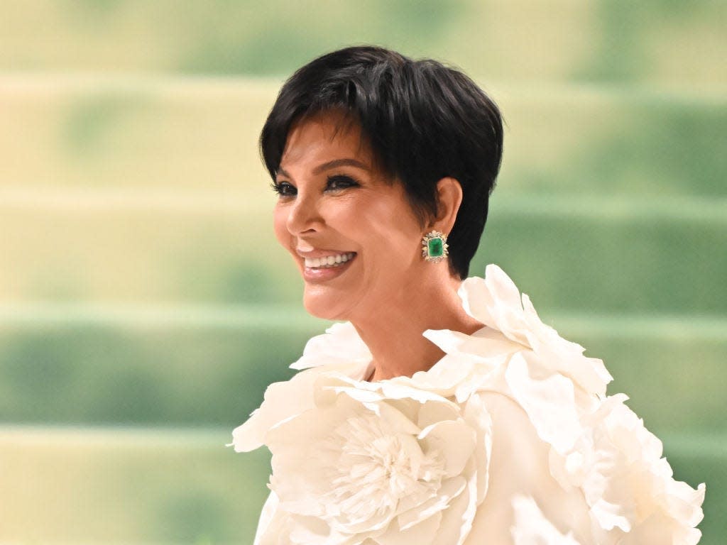 Kris Jenner attends the 2024 Met Gala celebrating "Sleeping Beauties: Reawakening Fashion" on May 06, 2024 in New York City.