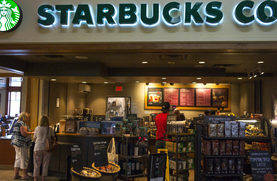 Starbucks says its has addressed the issue involving its free Wi-Fi (Robert Nickelsberg/Getty Images)