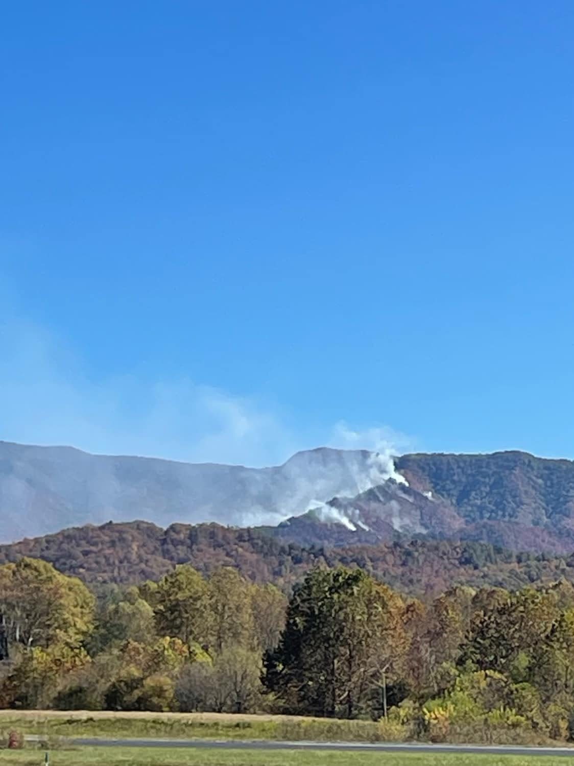 Crews with the U.S. Forest Service and the N.C. Forest Service are attempting to contain a 90-acre fire in the Nantahala National Forest.