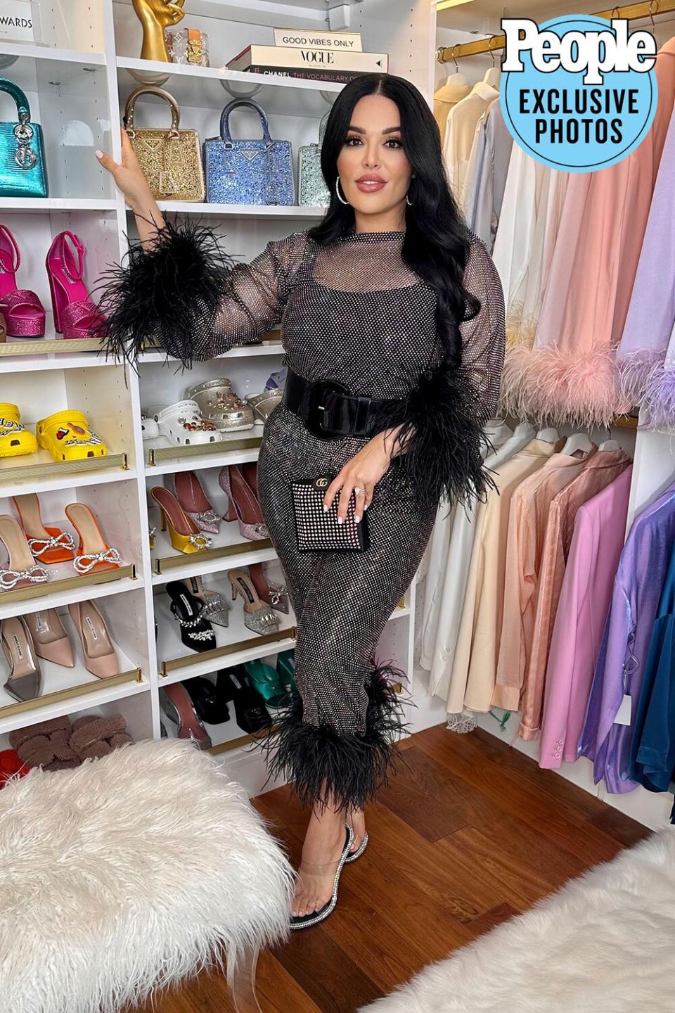 Custom Birkins, Louis Vuitton Boxing Gloves and Lots of Gucci - Inside Mona Kattan's Luxury Closet   Credit: Courtesy The Luxury Closet